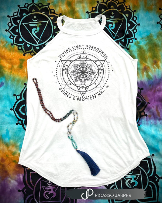 Divine Light Surrounds, Guides & Protects, Tank, S-4XL