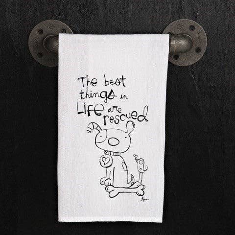 Rescued hand towel