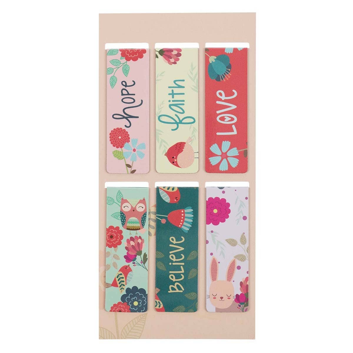 Magnetic Bookmark Set Walk in Love