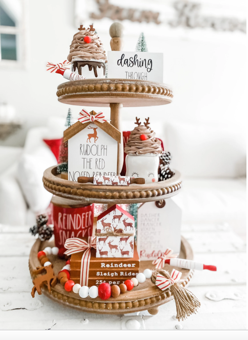 Reindeer House Set