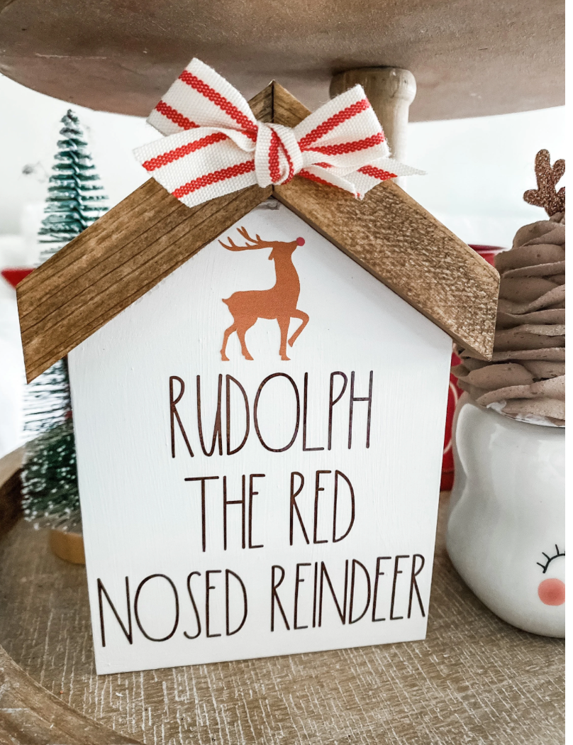 Reindeer House Set