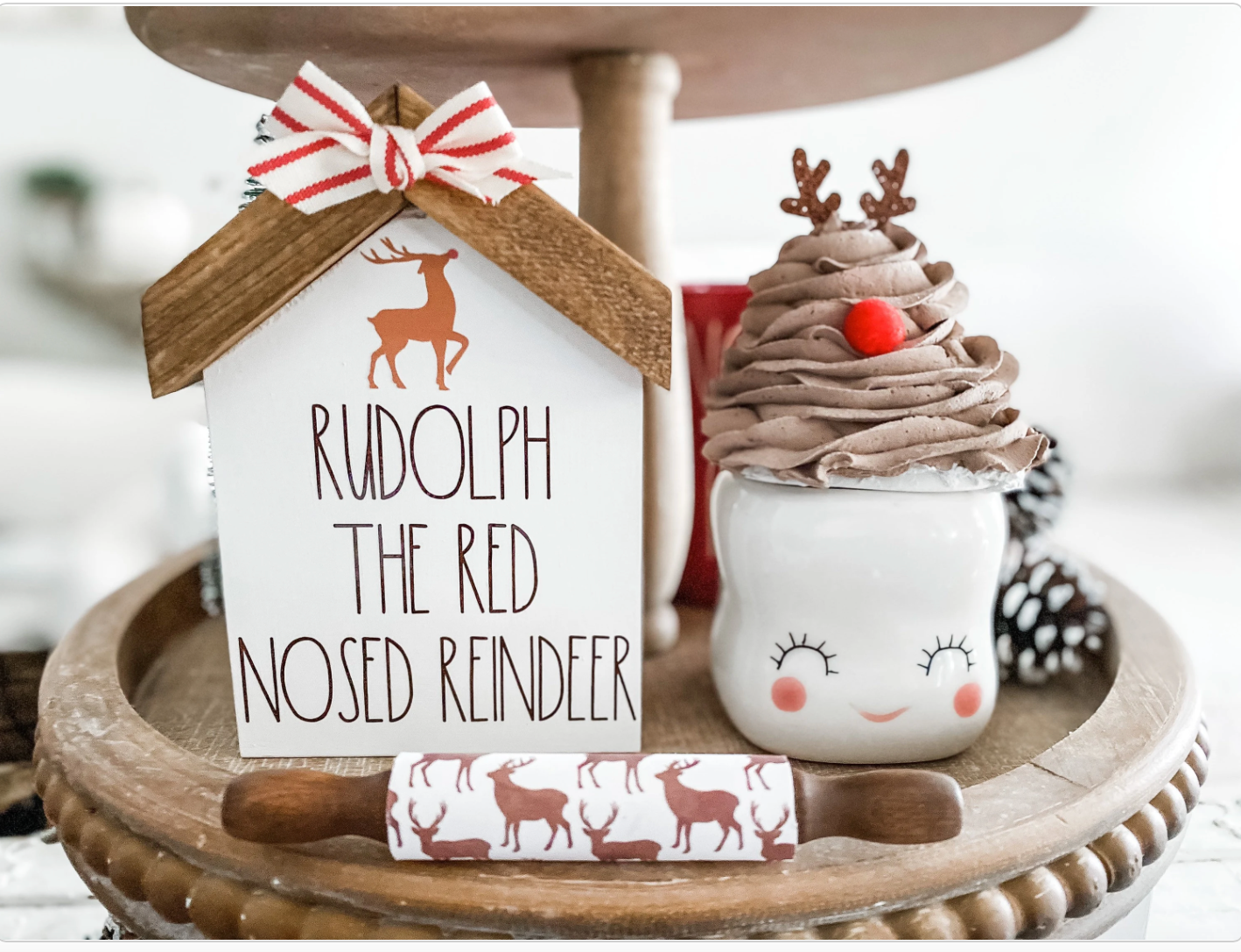 Reindeer House Set